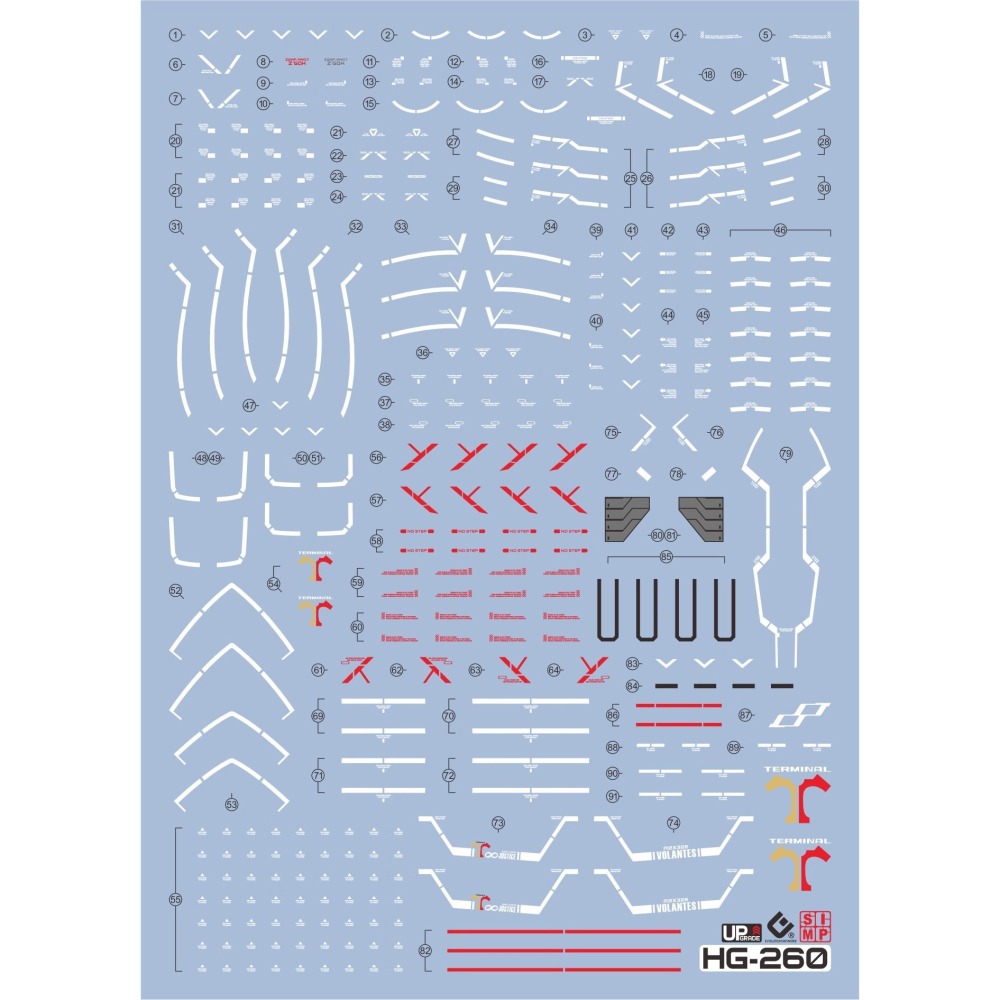 EVO HG魔蟹正義魔蟹阿蘭斯魔蟹無證魔蟹 SEED劇場版 水貼-細節圖6