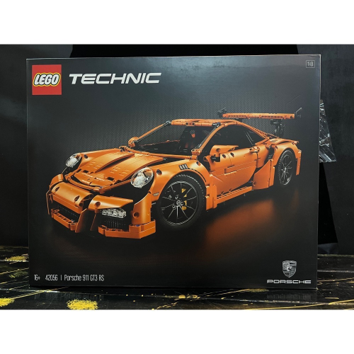 [植享玩．積木]LEGO樂高42056 保時捷 Porsche 911 GT3 RS｜科技系列(有開外封條其他無動過）