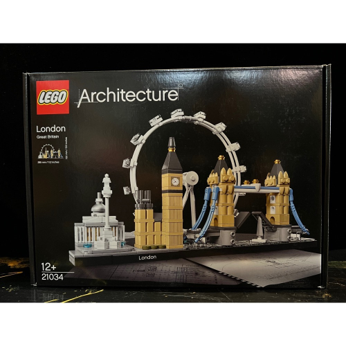 [植享玩．積木］LEGO樂高 21034倫敦 建築系列天際線 全新未拆