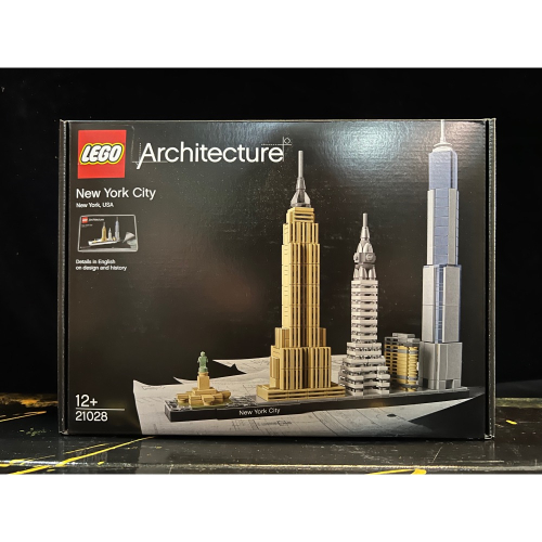 [植享玩．積木]LEGO樂高 Architecture 天際線系列建築系列 紐約 New York City21028