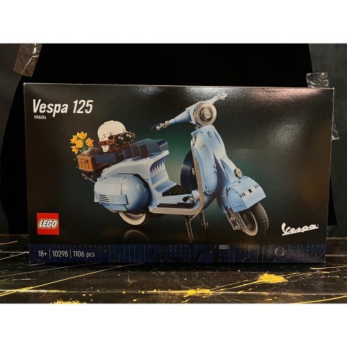 [植享玩．積木]LEGO樂高 10298 Vespa 125 偉士牌(現貨全新）