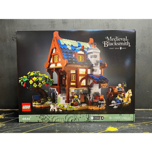 [植享玩．積木]LEGO樂高 21325 IDEAS系列 中世紀鐵匠舖