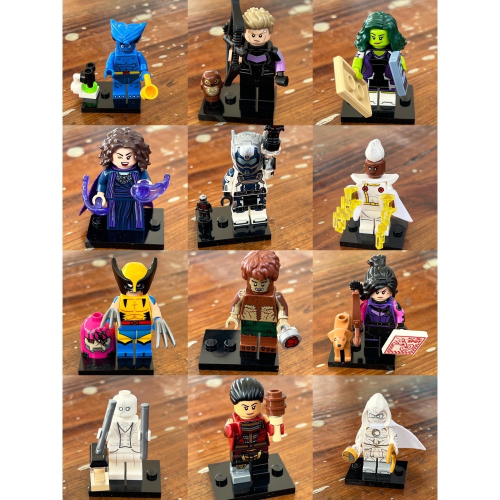 [植享玩．積木]LEGO樂高 71039 漫威 Marvel 第2代人偶包 一套12隻
