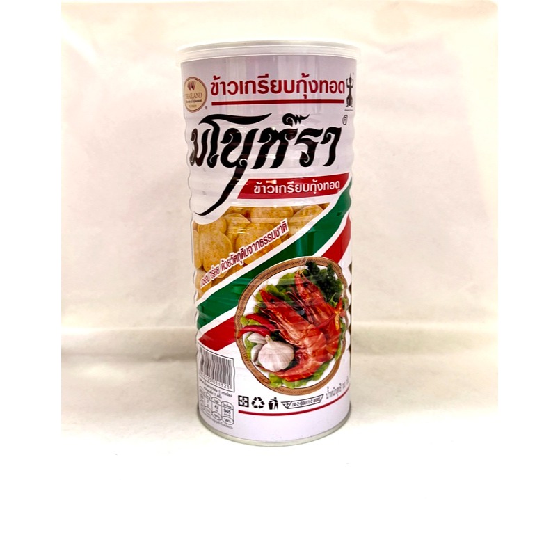 [SNACKS MAP零食地圖]泰國 馬努拉蝦片罐 泰國熱銷NO.1 經典口味-規格圖3