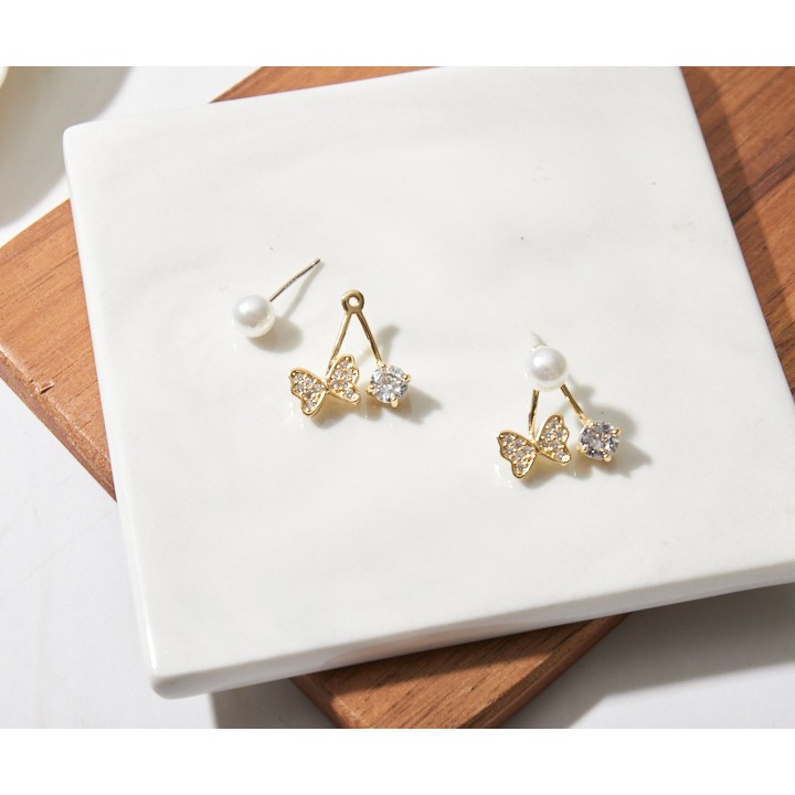 正韓 春日蝶語耳環o1對-細節圖3