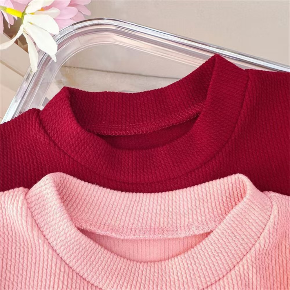 女嬰童網纱拼接長袖蝴蝶结公主連衣裙-細節圖2