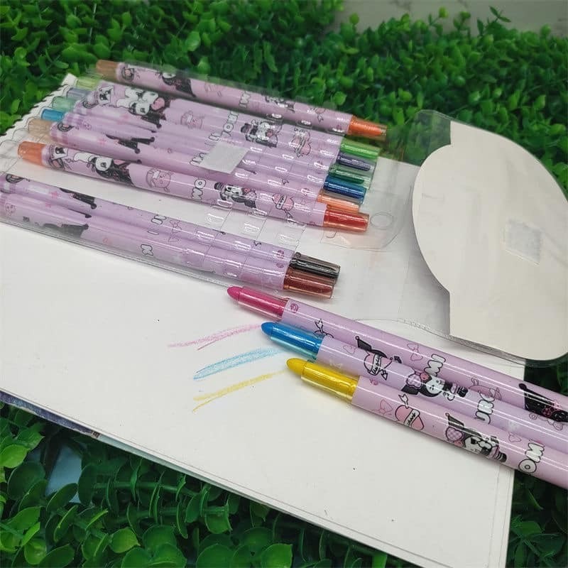 三麗鷗12色旋轉蠟筆🖍️-細節圖2