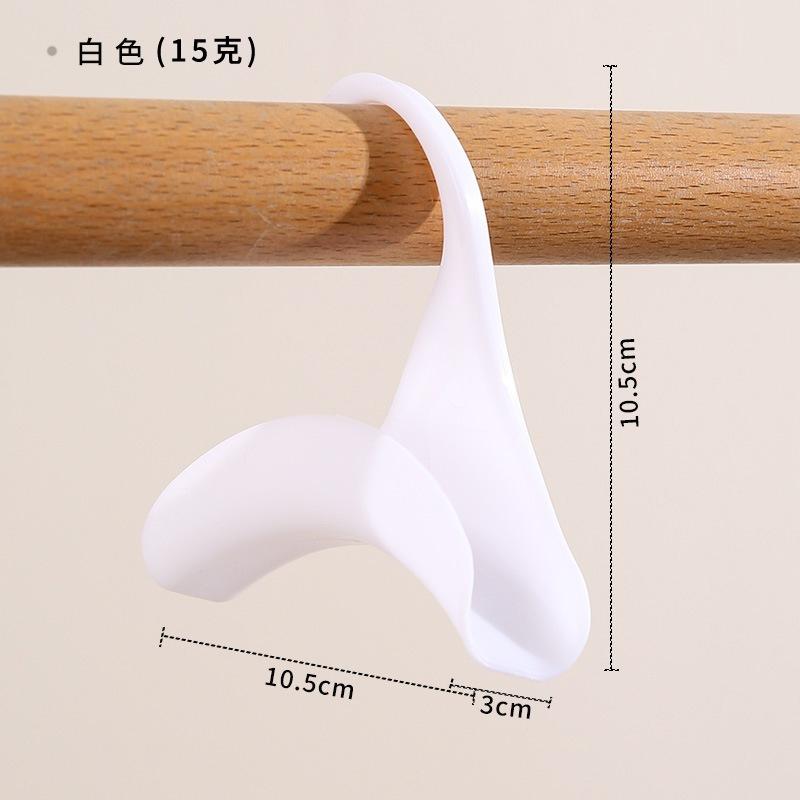 【小魚嚴選 生活家居 台灣出貨 電子發票】包包收納衣架 掛勾 掛皮包 掛書包 掛圍巾領帶 衣櫥收納不傷包包 置物架衣架-細節圖3