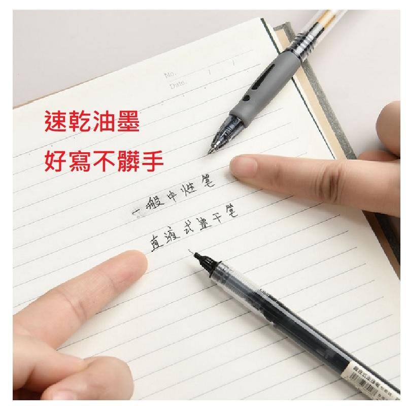 【小魚嚴選推薦文具 台灣出貨】0.5mm大墨囊直液式針管走珠筆-細節圖3