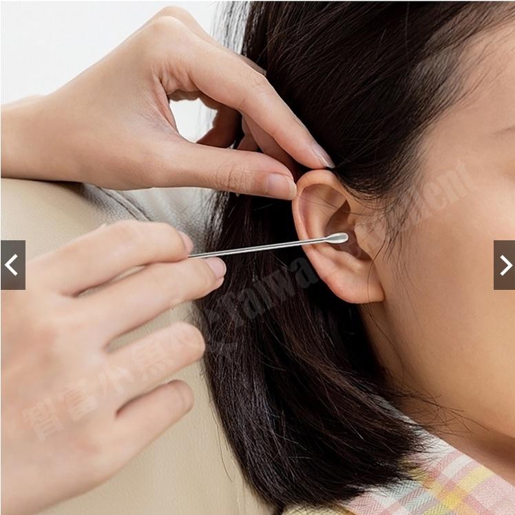 【生活家居 快速出貨 電子發票】不鏽鋼挖耳朵套組附收納套 六件組 耳扒 送禮 交換禮物 挖耳朵-細節圖6