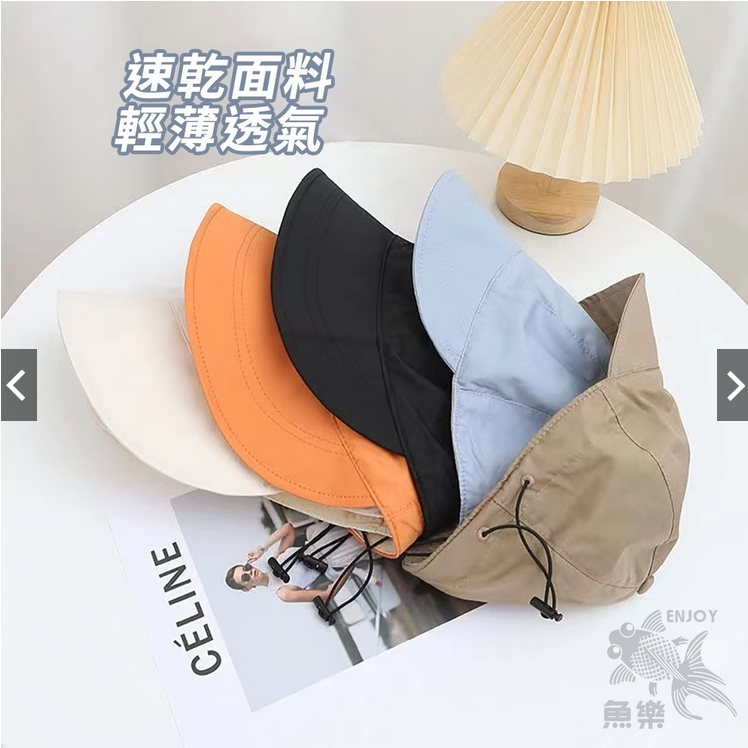 蝦皮店到店隔日配 電子發票【防曬系列 快速出貨 】防曬摺疊速乾帽 遮陽帽 可調節尺寸 速乾  防紫外線 可折疊收納-細節圖7