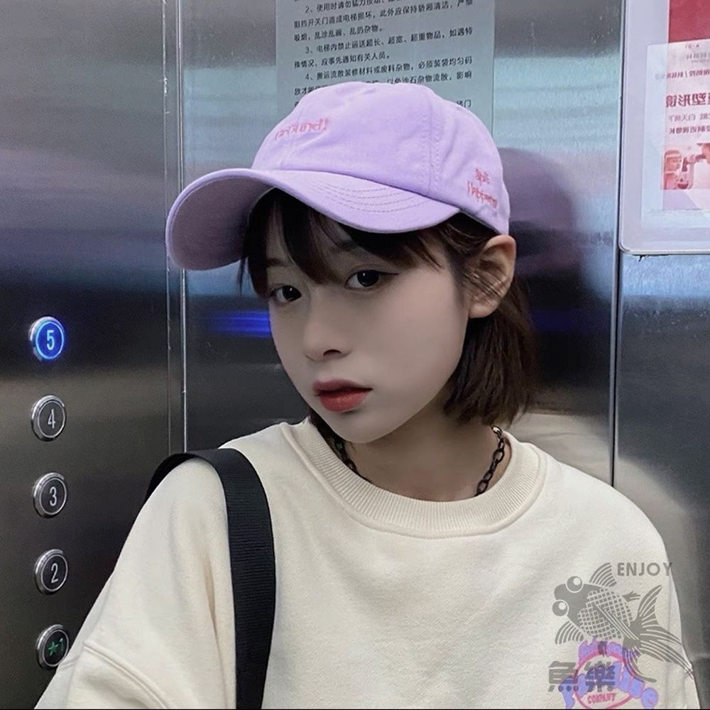 【小魚嚴選防曬系列 快速出貨】型男必備加長帽沿棒球帽 韓版字母刺繡防曬棒球帽 情侶款-規格圖9