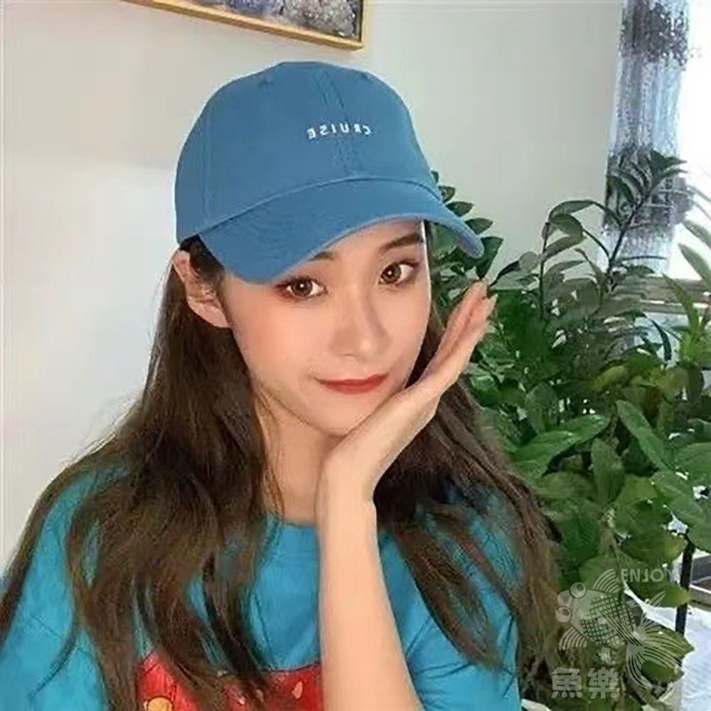 【小魚嚴選防曬系列 快速出貨】型男必備加長帽沿棒球帽 韓版字母刺繡防曬棒球帽 情侶款-規格圖9