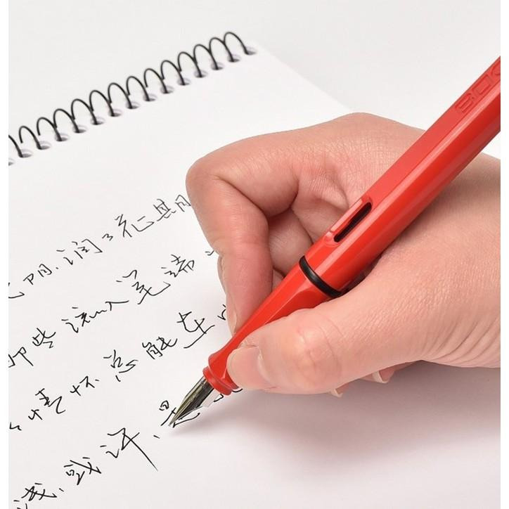 【小魚嚴選 學生文具/辦公用品 快速出貨】矯姿端正鋼筆附兩隻墨囊 可加購50支替換墨囊 學生鋼筆 練字鋼筆 替換墨囊-細節圖4