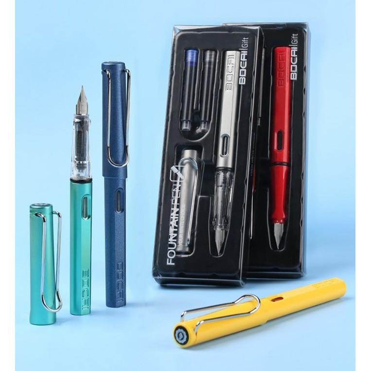 【小魚嚴選 學生文具/辦公用品 快速出貨】矯姿端正鋼筆附兩隻墨囊 可加購50支替換墨囊 學生鋼筆 練字鋼筆 替換墨囊-細節圖9