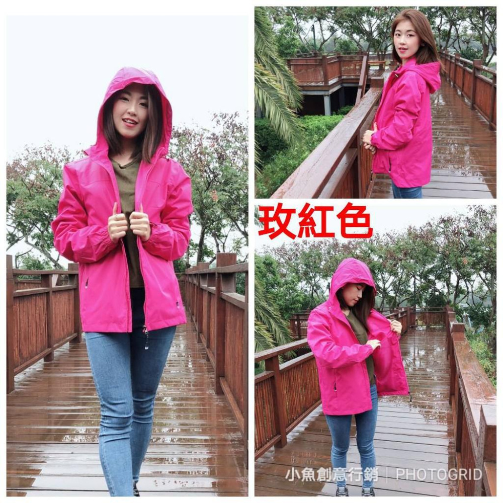 【小魚嚴選 零碼出清保暖系列 快速出貨 】衝鋒外套情侶款  防潑水外套 防風外套 衝鋒衣 騎車外套-細節圖7
