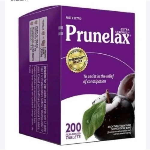 澳洲Prunelax天然植物纖維黑棗錠大容量200錠入