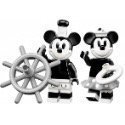 《德老闆 》LEGO 樂高 71024 1號 2號 米奇 米妮 復古 迪士尼2代人偶包-規格圖5
