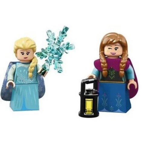 《德老闆 》 LEGO 樂高 71024 9號 10號 艾莎 Elsa 安娜 Anna 冰雪奇緣 迪士尼2代人偶包