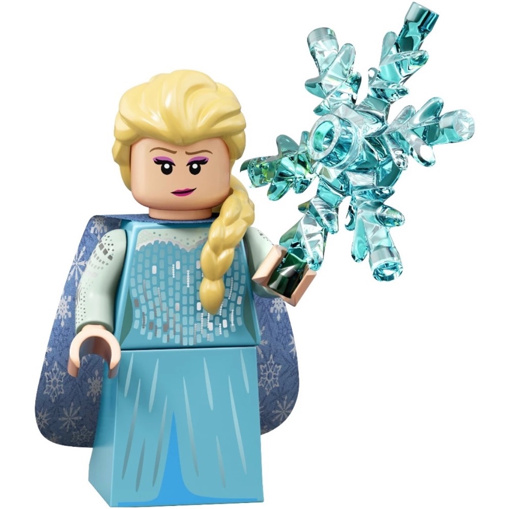 《德老闆 》 LEGO 樂高 71024 9號 10號 艾莎 Elsa 安娜 Anna 冰雪奇緣 迪士尼2代人偶包-細節圖2