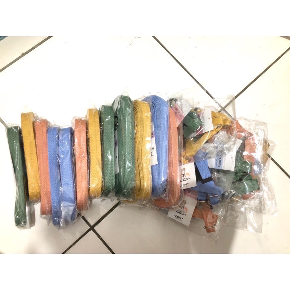 [Glopet]韓國高質感時尚多功能外出寵物牽繩-2M（可斜背、綁腰間）-細節圖6