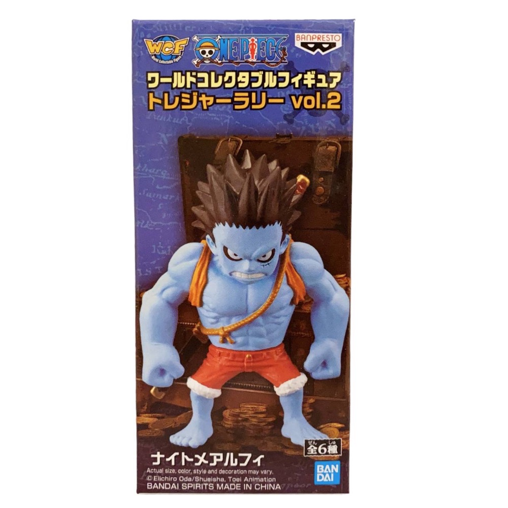 金證/代理版 全新 惡夢 魯夫 再版 航海王 景品 WCF 海賊王 寶藏收集錄 VOL.2 01 惡夢 噩夢 路飛-細節圖5