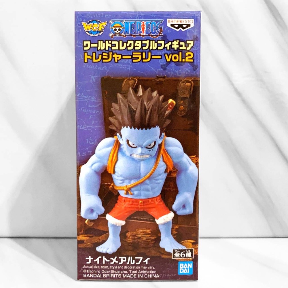 金證/代理版 全新 惡夢 魯夫 再版 航海王 景品 WCF 海賊王 寶藏收集錄 VOL.2 01 惡夢 噩夢 路飛-細節圖6