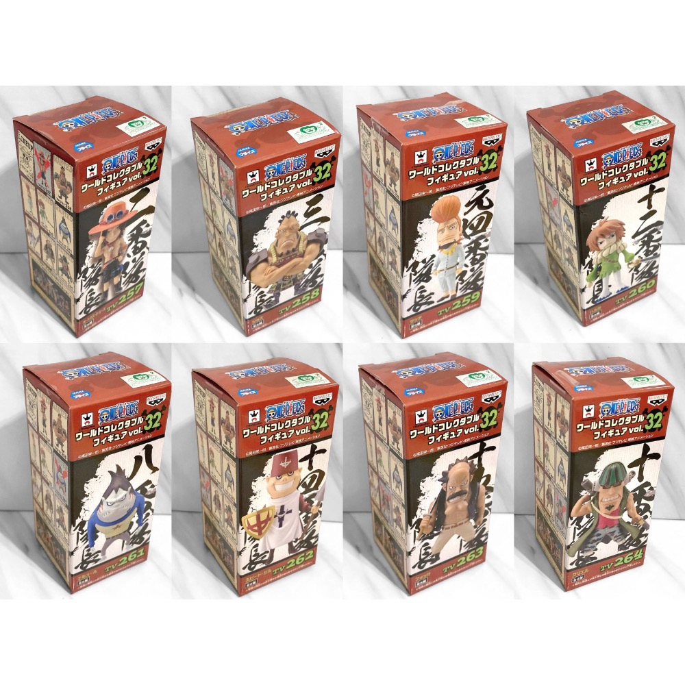 金證/代理 拆擺 白鬍子海賊團 Vol.32 VOL.33 番隊長 白鬍子 隊長 白團 景品 ONEPIECE-細節圖4