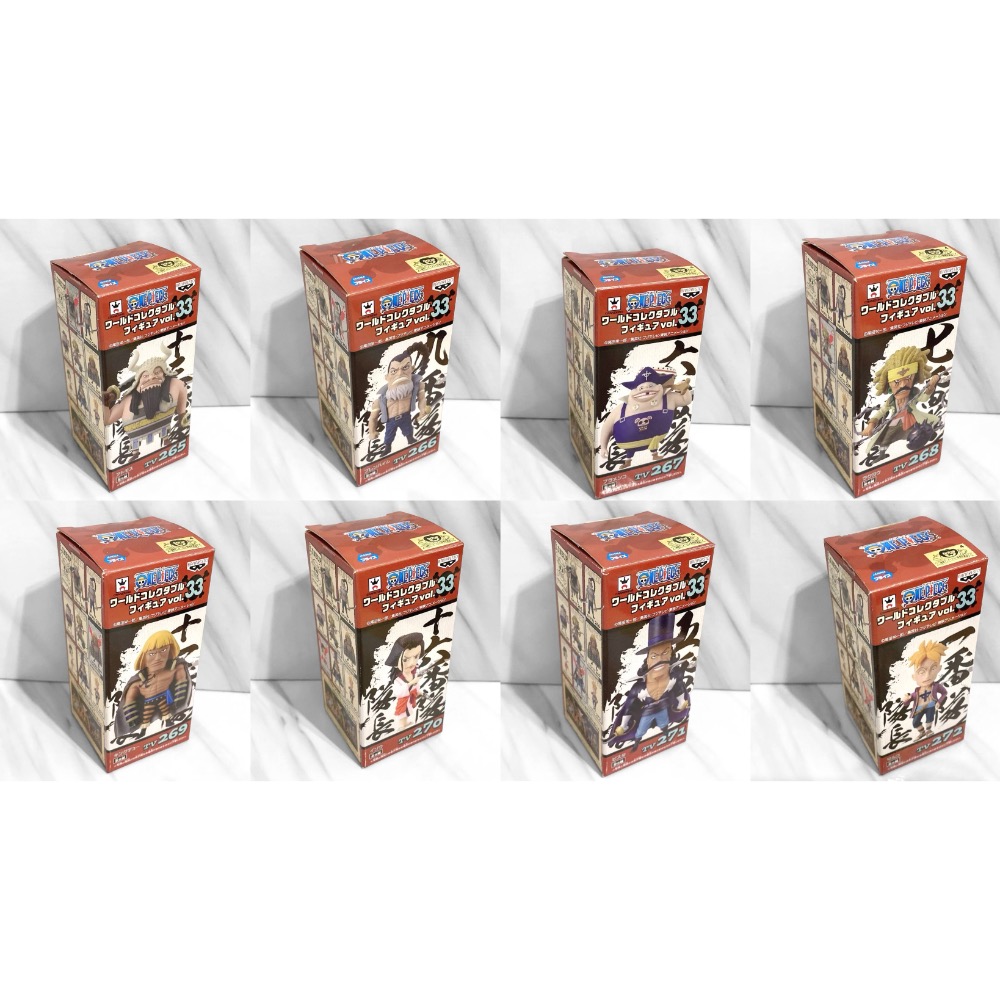 金證/代理 拆擺 白鬍子海賊團 Vol.32 VOL.33 番隊長 白鬍子 隊長 白團 景品 ONEPIECE-細節圖5