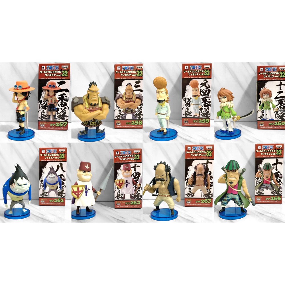 金證/代理 拆擺 白鬍子海賊團 Vol.32 VOL.33 番隊長 白鬍子 隊長 白團 景品 ONEPIECE-細節圖6