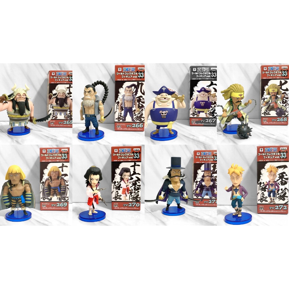 金證/代理 拆擺 白鬍子海賊團 Vol.32 VOL.33 番隊長 白鬍子 隊長 白團 景品 ONEPIECE-細節圖7