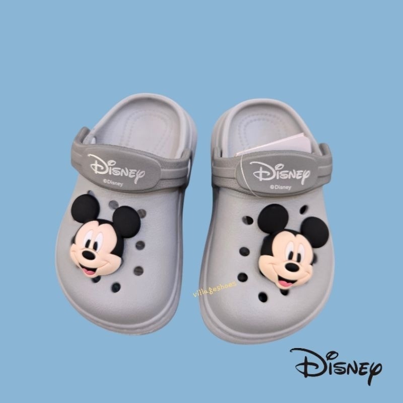 上新款🚛現貨🩶迪士尼DISNEY 小童 米奇 米妮 小熊維尼 奇奇蒂蒂 寶可夢 皮卡丘 布希鞋 洞洞鞋 防水拖鞋 洞-規格圖9