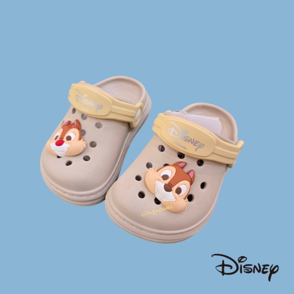 上新款🚛現貨🩶迪士尼DISNEY 小童 米奇 米妮 小熊維尼 奇奇蒂蒂 寶可夢 皮卡丘 布希鞋 洞洞鞋 防水拖鞋 洞-規格圖9