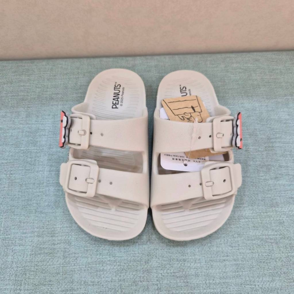 DISNEY 迪士尼 台灣製 正版授權 兒童拖鞋 防水拖鞋 輕量 黑 公主拖鞋 史努比拖鞋 米奇 小美人魚 325044-細節圖8