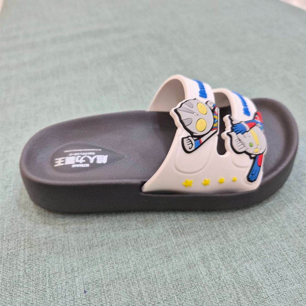 現貨 超人力霸王 兒童拖鞋 防水拖鞋 正版授權 台灣製造 男童拖鞋 藍色 幼稚園 UR54009-細節圖6