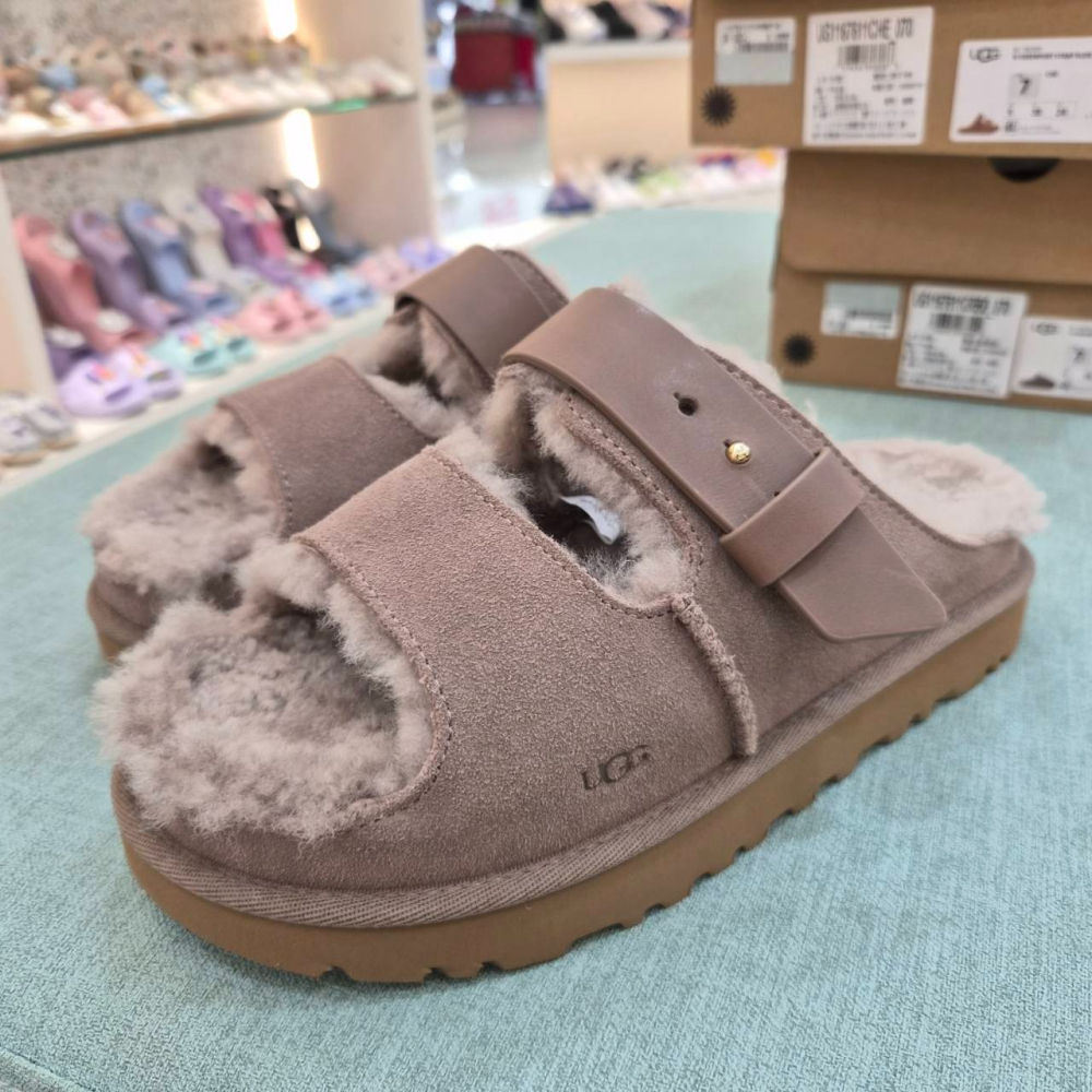 UGG 毛毛拖 女款 現貨 台灣公司貨 栗子棕 馴鹿棕 UG03-細節圖3