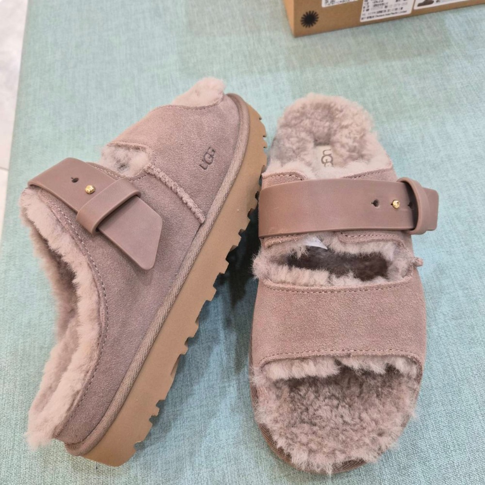 UGG 毛毛拖 女款 現貨 台灣公司貨 栗子棕 馴鹿棕 UG03-規格圖7