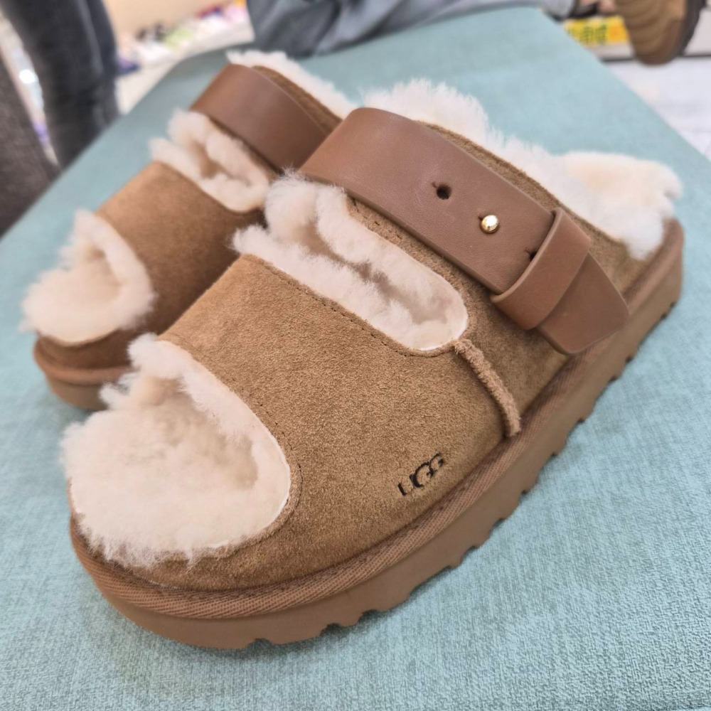UGG 毛毛拖 女款 現貨 台灣公司貨 栗子棕 馴鹿棕 UG03-規格圖7