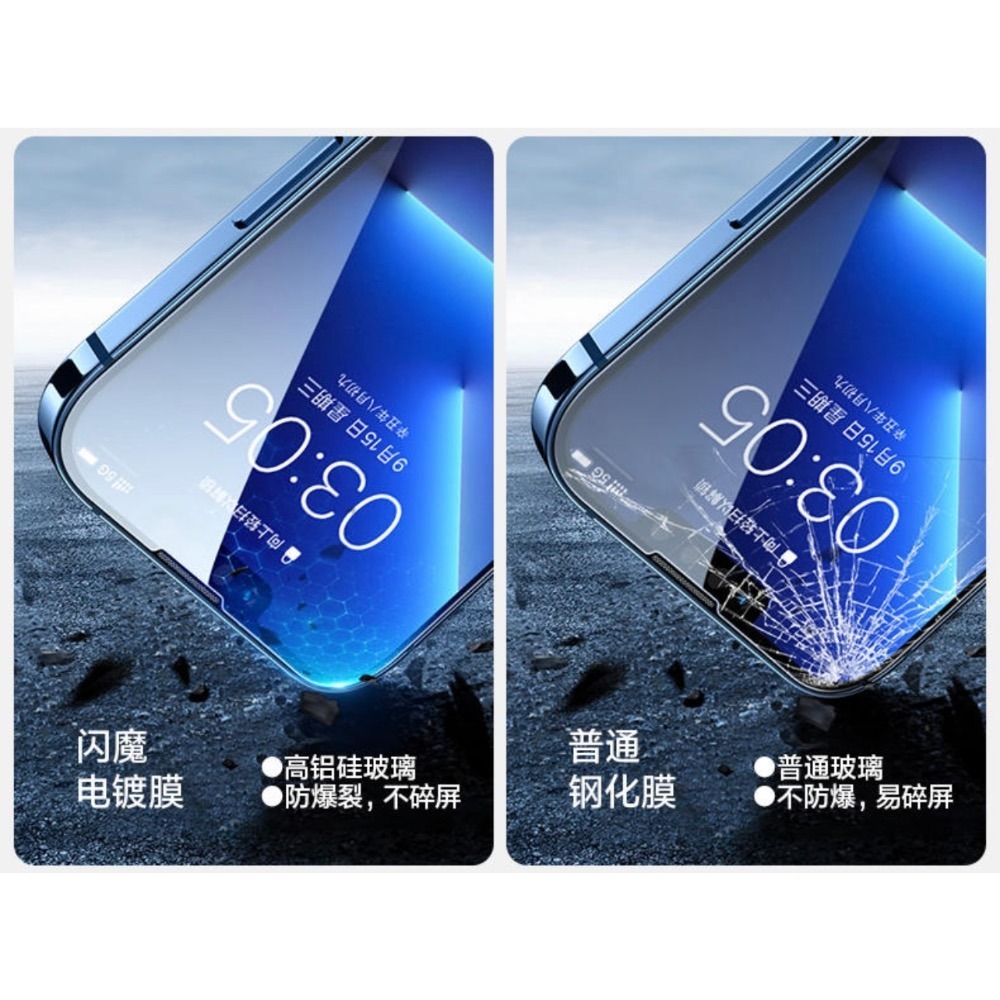 ▶24h出貨◀ 閃魔 鋼化玻璃膜 Iphone 15/14 plus/pro/max 玻璃貼 保護貼 保護膜 高清抗指紋-細節圖10