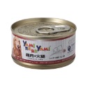 ￼📣快速出貨🚀YAMI YAMI亞米亞米小金罐 小狗罐 80g 犬罐 6種口味-規格圖7