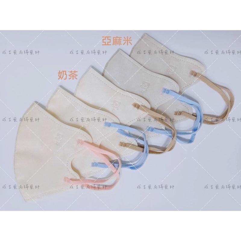 【成吉藥局】北極熊醫用3D立體舒適口罩 北極熊口罩 立體口罩 3D立體口罩 寬耳繩口罩 不脫妝-細節圖2