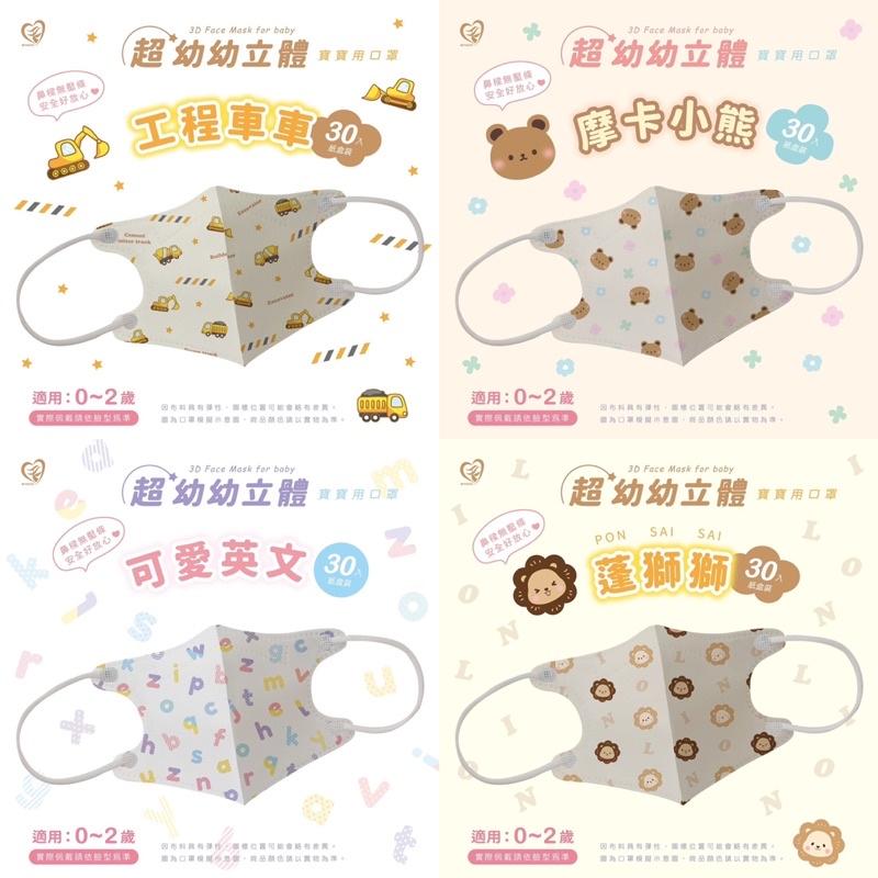 【成吉藥局】天心 超幼幼立體口罩 寶寶用口罩 0-2歲口罩 立體口罩 新寵兒幼幼口罩 新寵兒超幼幼口罩 天心超幼幼口罩-細節圖3