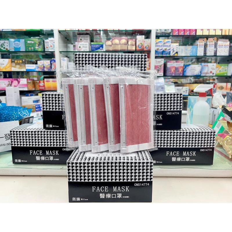 【成吉藥局】衛廉 成人醫療用平面口罩 寬耳帶口罩 平面口罩 寬耳繩口罩 Z摺 白色口罩 純白口罩-細節圖7