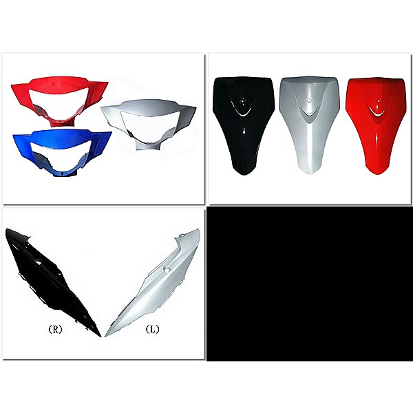 車殼DIY=RS100,RS,5SK,機車車殼 烤漆+內裝部份 EG部品-細節圖2