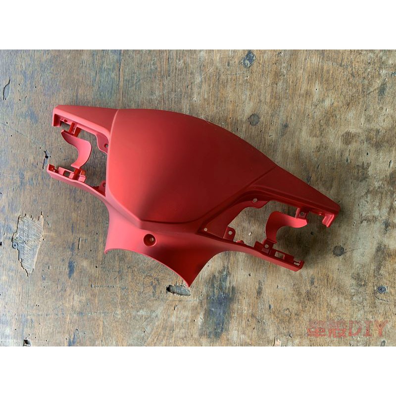 車殼DIY=雷霆 Racing, 飛旋踏板 機車車殼 烤漆部份 特殊色 消光酒紅 EG部品-細節圖4