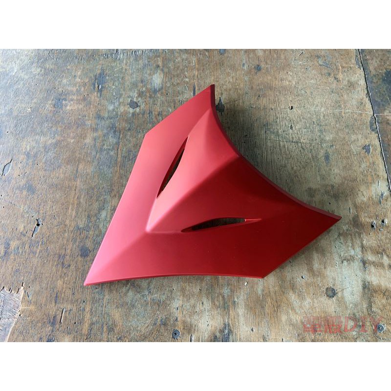 車殼DIY=雷霆 Racing, 飛旋踏板 機車車殼 烤漆部份 特殊色 消光酒紅 EG部品-細節圖5