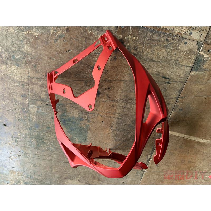 車殼DIY=雷霆 Racing, 飛旋踏板 機車車殼 烤漆部份 特殊色 消光酒紅 EG部品-細節圖7