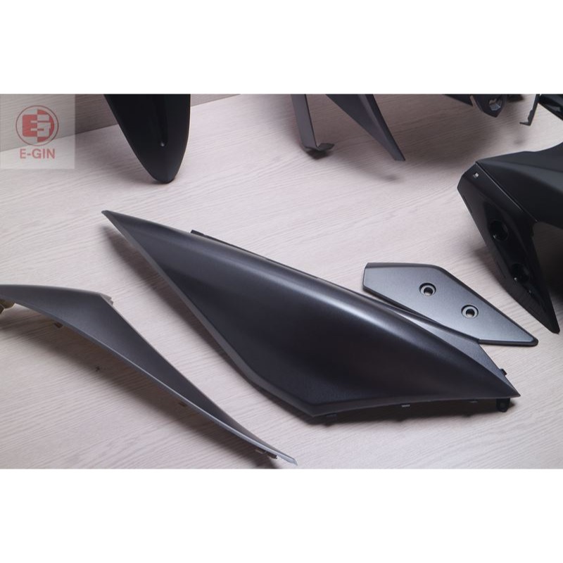 車殼DIY=新勁戰六代,勁戰6代,B8R,機車車殼 烤漆部份 消光灰 EG部品-細節圖2