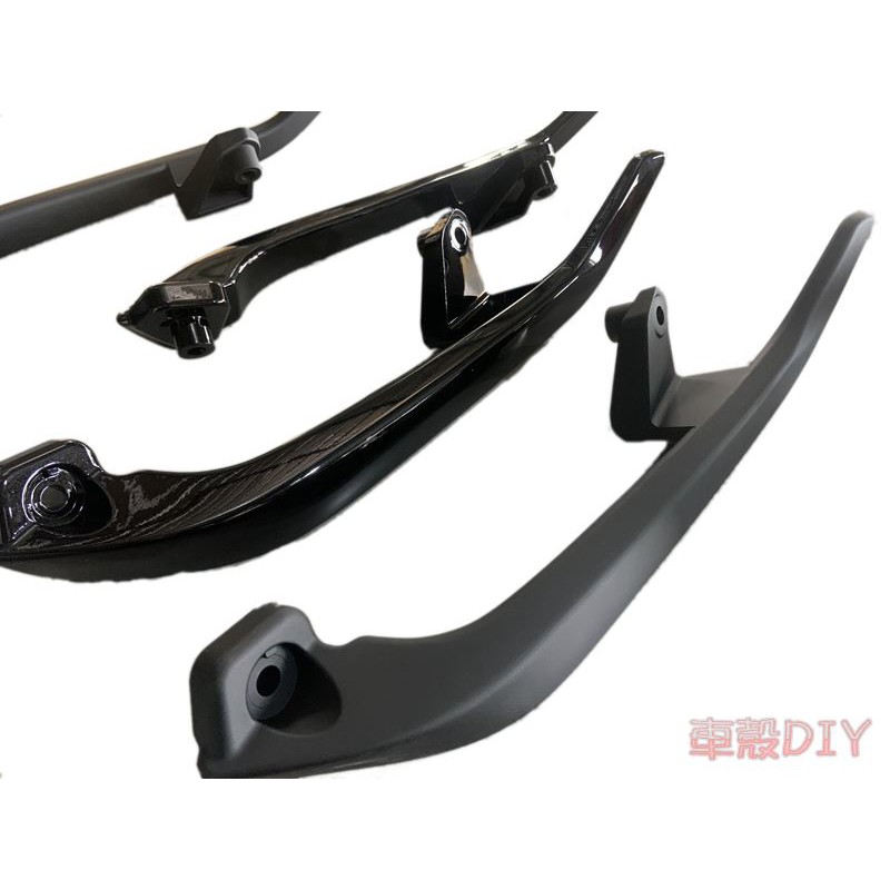 車殼DIY=新勁戰3代,三代,2代,二代-4C6,1MS-正台灣製,分離式後架,後扶手,消光黑色-細節圖2