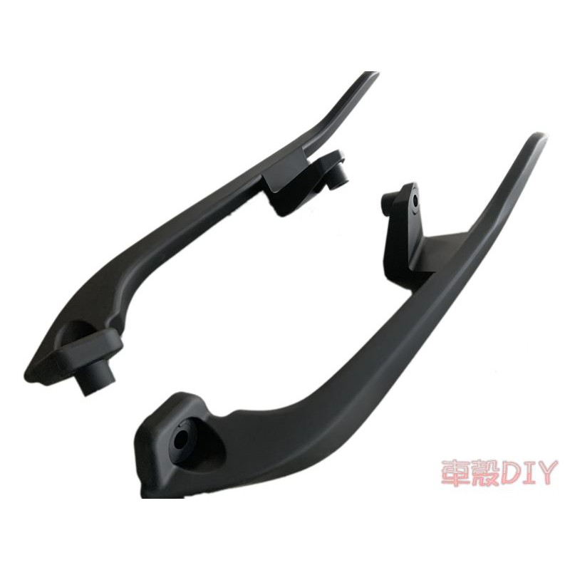 車殼DIY=新勁戰3代,三代,2代,二代-4C6,1MS-正台灣製,分離式後架,後扶手,消光黑色-細節圖3